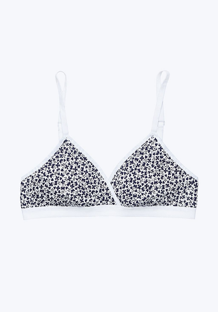 SLEEPY JONES | Liberty Hepworth Triangle Bra in Gracey Floral / XS-Gracey Floral